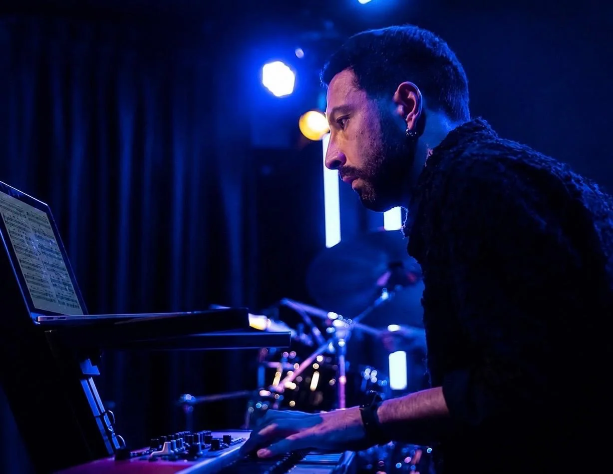 Marco Pantusa, pianista RC Voce Produzione